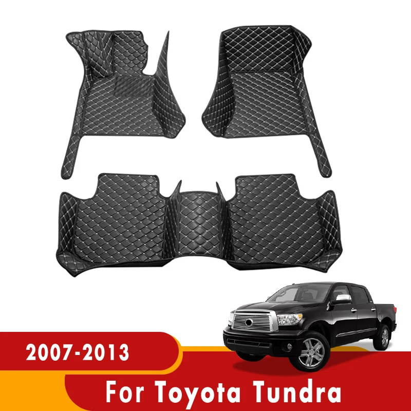 

Для Toyota Tundra 2013 2012 2011 2010 2009 2008 2007 автомобильные коврики на заказ ковры коврики авто аксессуары для интерьера защитные чехлы