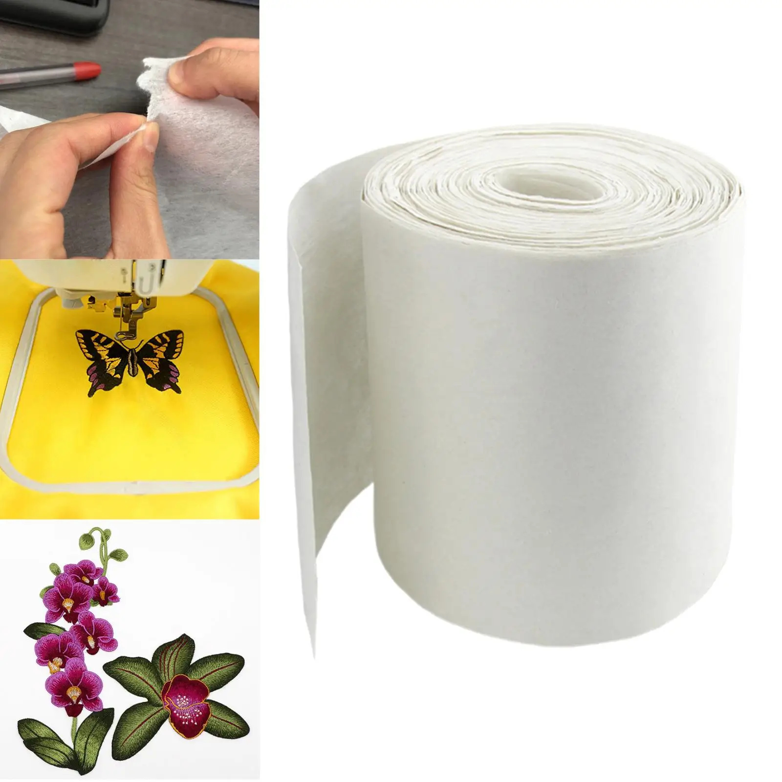 Tear Away Embroidery Stabilizer Medium Weight Handmade Quilting