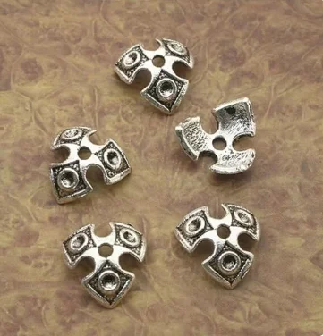 

20pcs 13mm;hole,2mm Alloy matel charms tibetan silver flower bead caps HWX0132 jewelry handmade supplies