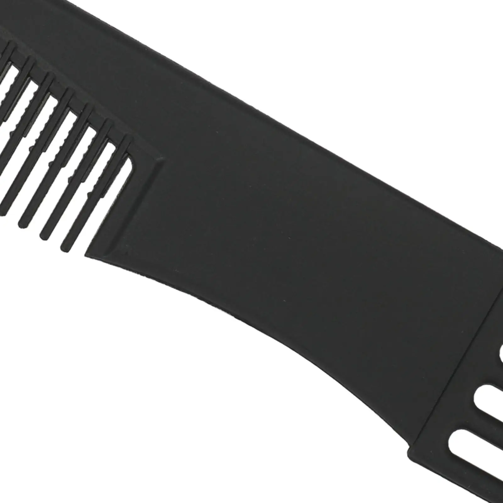 Barber Styling Comb Heat Resistant Carbon Fiber Lift Teasing Metal Prong Detangler for Hairdressing Salon Accessories