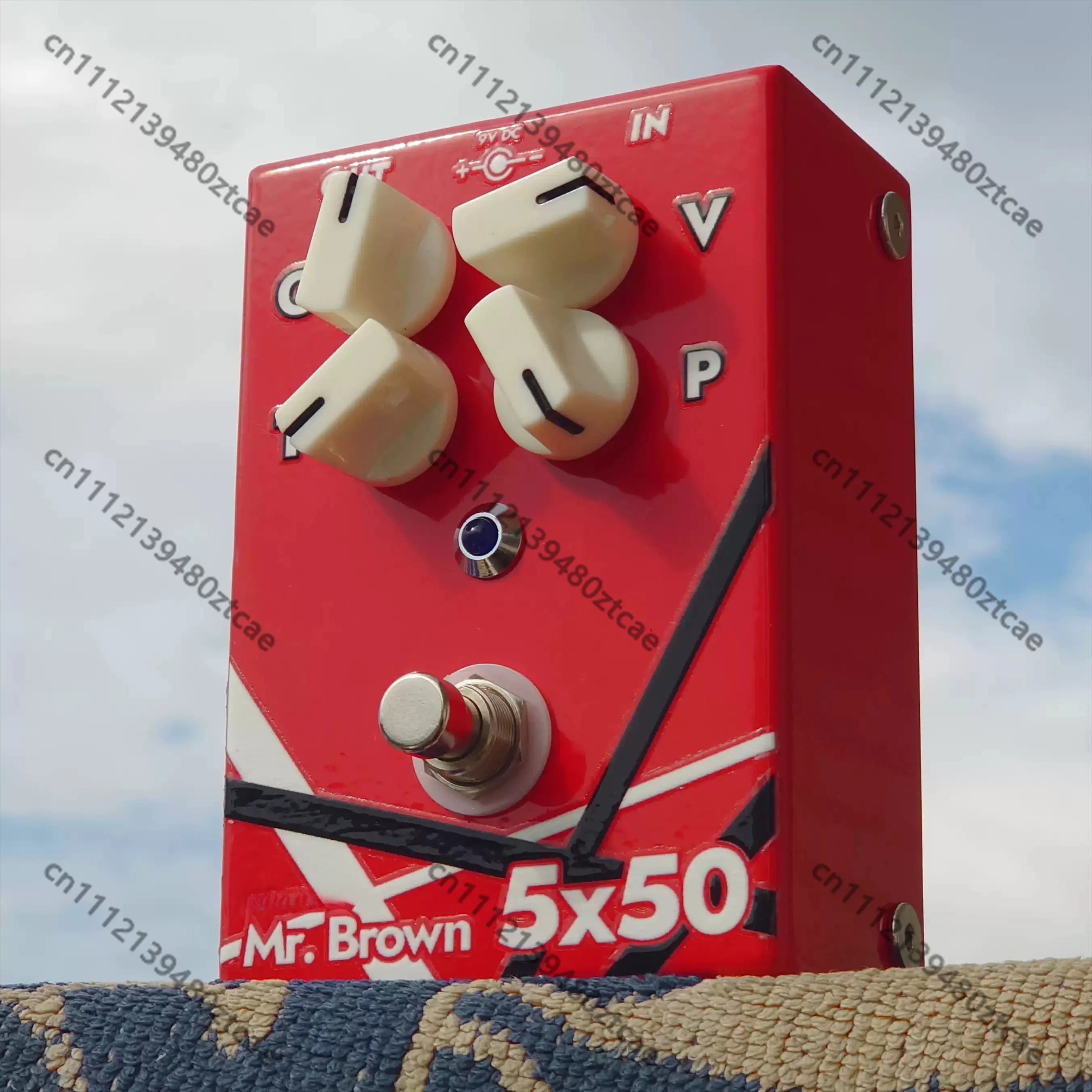 Heavy Music High Gain Distortion Guitar Pedal Multi Knob Tone Gain Volume Adjustable Metal Single Instrument Accessory