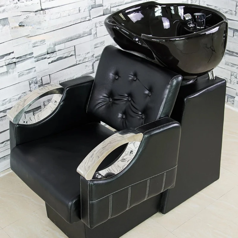 

Luxury Design Head Spa Barber Dining Armchair Shop Professional Salon Shampoo Hair Dedicated Parrucchiere Commercial Furniture