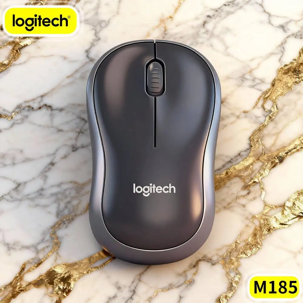Logitech M185 Notebook Bag Inner Storage Compartment Mouse Wireless Slim Outline Fit Laptop For Business Trip