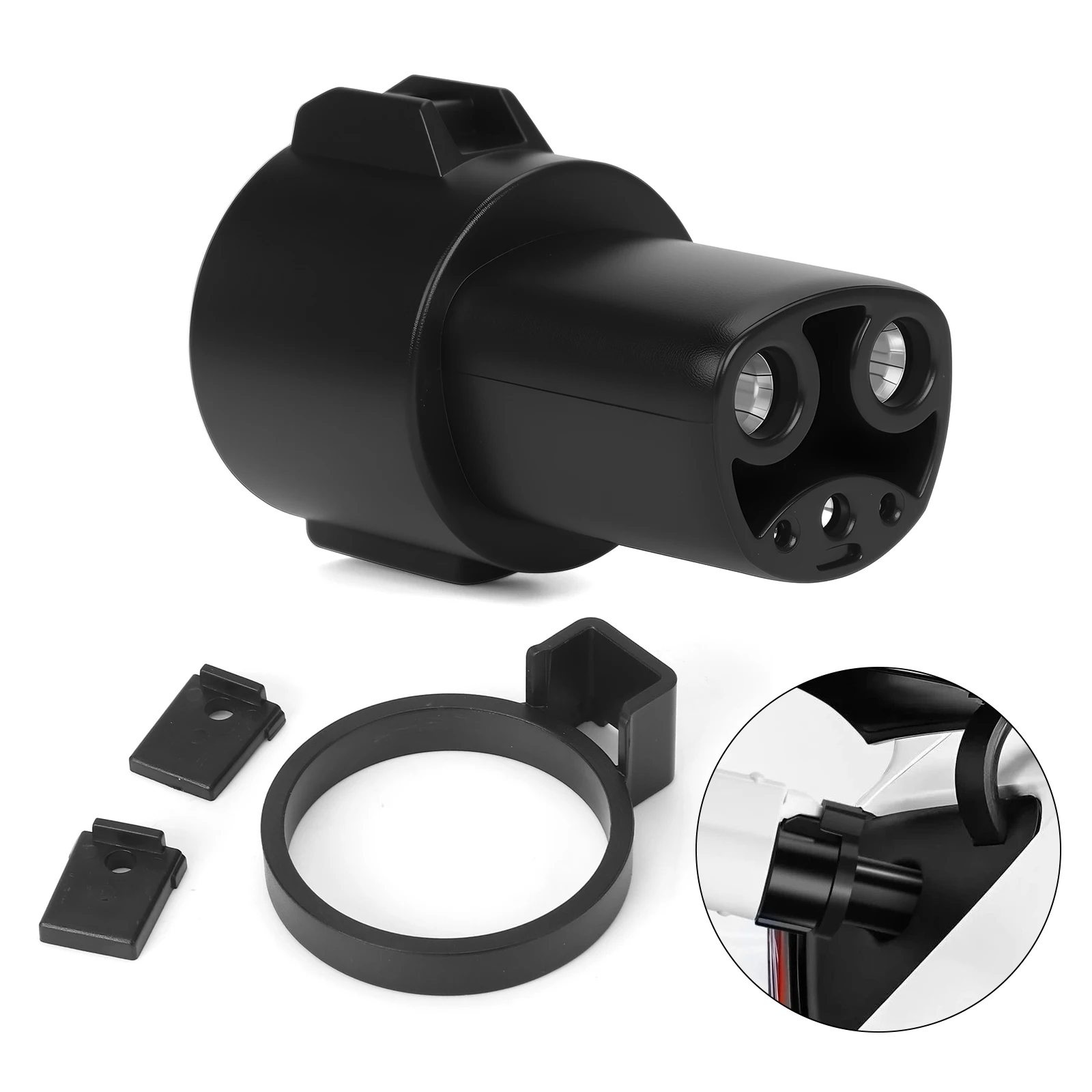 EV Adapter Type1 J1772 To For Tesla EV Charger Adapter Latch For Model 3 /S/Y/X Electric Vehicle Cars Charging Converters ﻿
