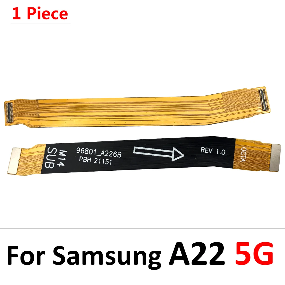 20Pcs Main Board Motherboard Connector Board Flex Cable For Samsung A21 A22 A32 A52 A72 A33 A53 A73 4G 5G