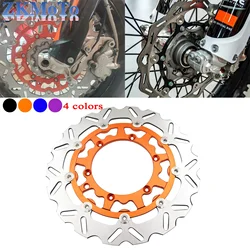 Motorcycle 320mm Front Floating Brake Disc Rotor For KTM XC XCF XCW SX SXF EXC EXCF TPI Six Days 125-500 450 400 350 1994-223