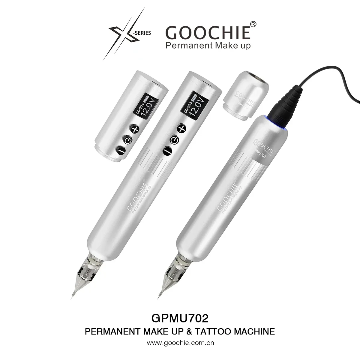 Newest Goochie Wireless Tattoo Machine Rotary Pen Permanent Makeup Machine Kit