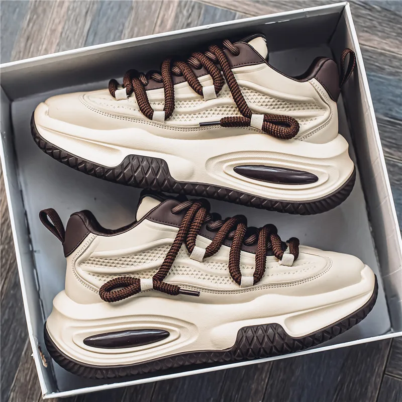 chaussures-de-sport-decontractees-pour-hommes-putian-collection-printemps-haut-de-gamme-polyvalentes-running-amorti-d'air-talon-epais-style-papa-tendance