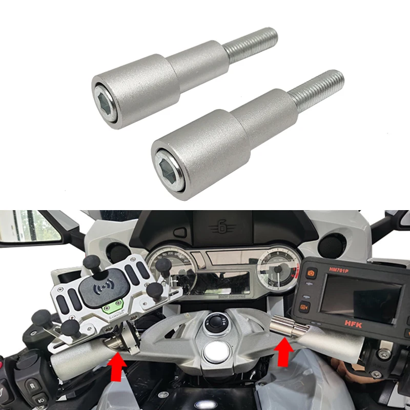 Fit For BMW K1600GT K1600GTL K1600B R1200RT R1250RT K1600 GT/GTL 2014-2021 2020 Motorcycle Mobile Phone Bracket Extension Rod