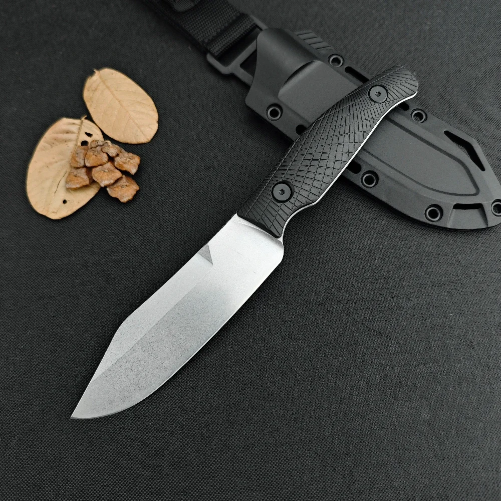 

KS 1083 Portable Multi-functional Fixed Blade Knife Sharp D2 Blade Pocket Knife Outdoor Tactical Survival Hunting Camping Tools