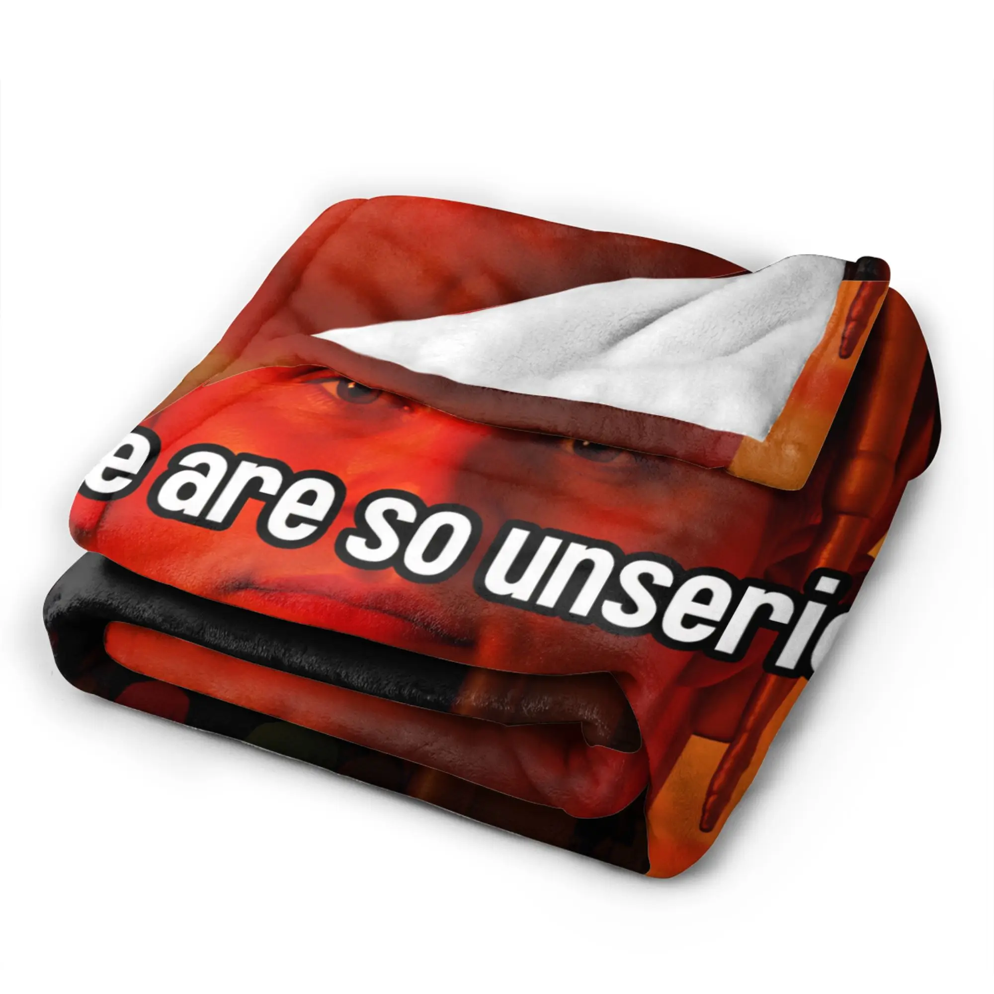 Charlie Kirk These Are So Unserious Flannel Blanket Adults Girls  Cozy Throw Blanket Winter Living Room Bedspread Sofa Bed Cover