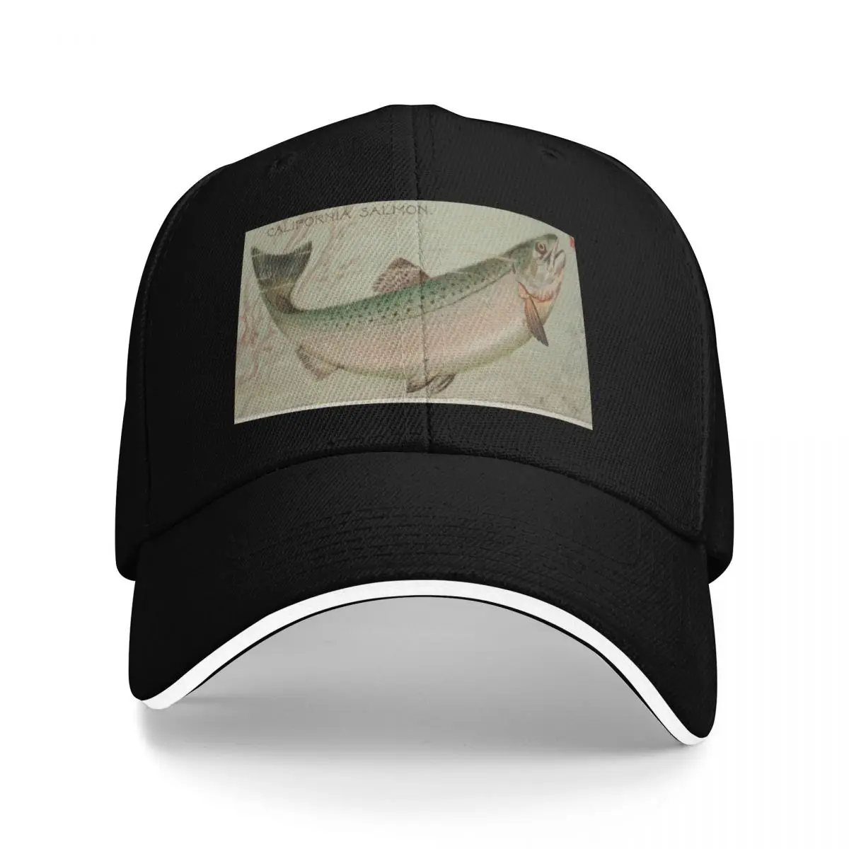 

Fishing the Times - Salmon Baseball Cap custom Hat Unique hats Trucker Cap Kids Hat Women's Beach Outlet 2025 Men's