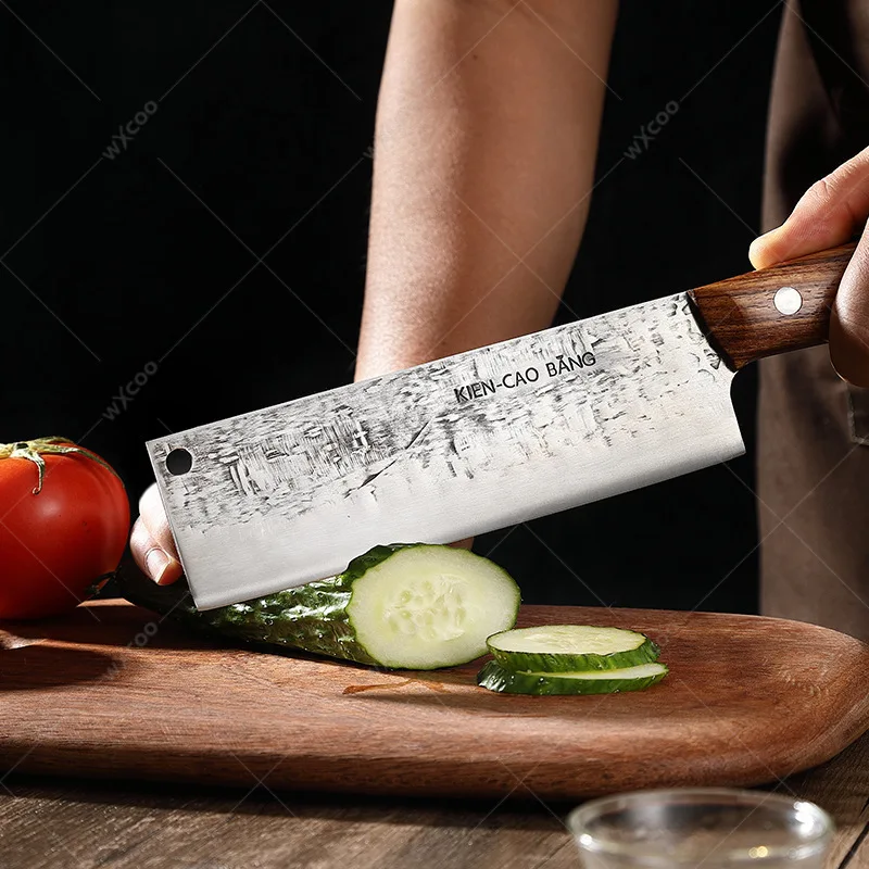 1-5pcs Japanese Kitchen Knives Set Stainless Steel Forged Household Chef Knife Sashimi Knife Kitchen Meat Cleaver Chef Knife