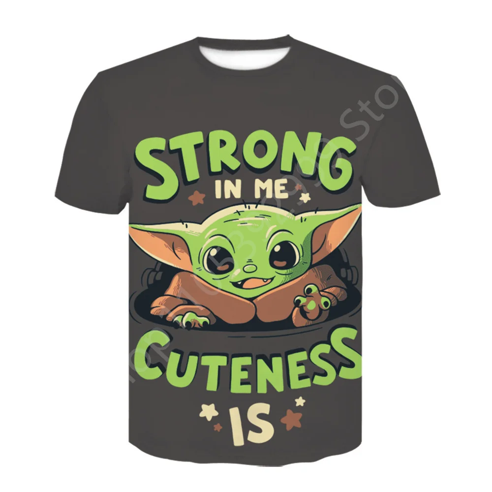 3D Quick Drying Short Sleeved Men T shirt Around The 50th Anniversary of Star Wars Adult Children's Parent Child T shirts view 6