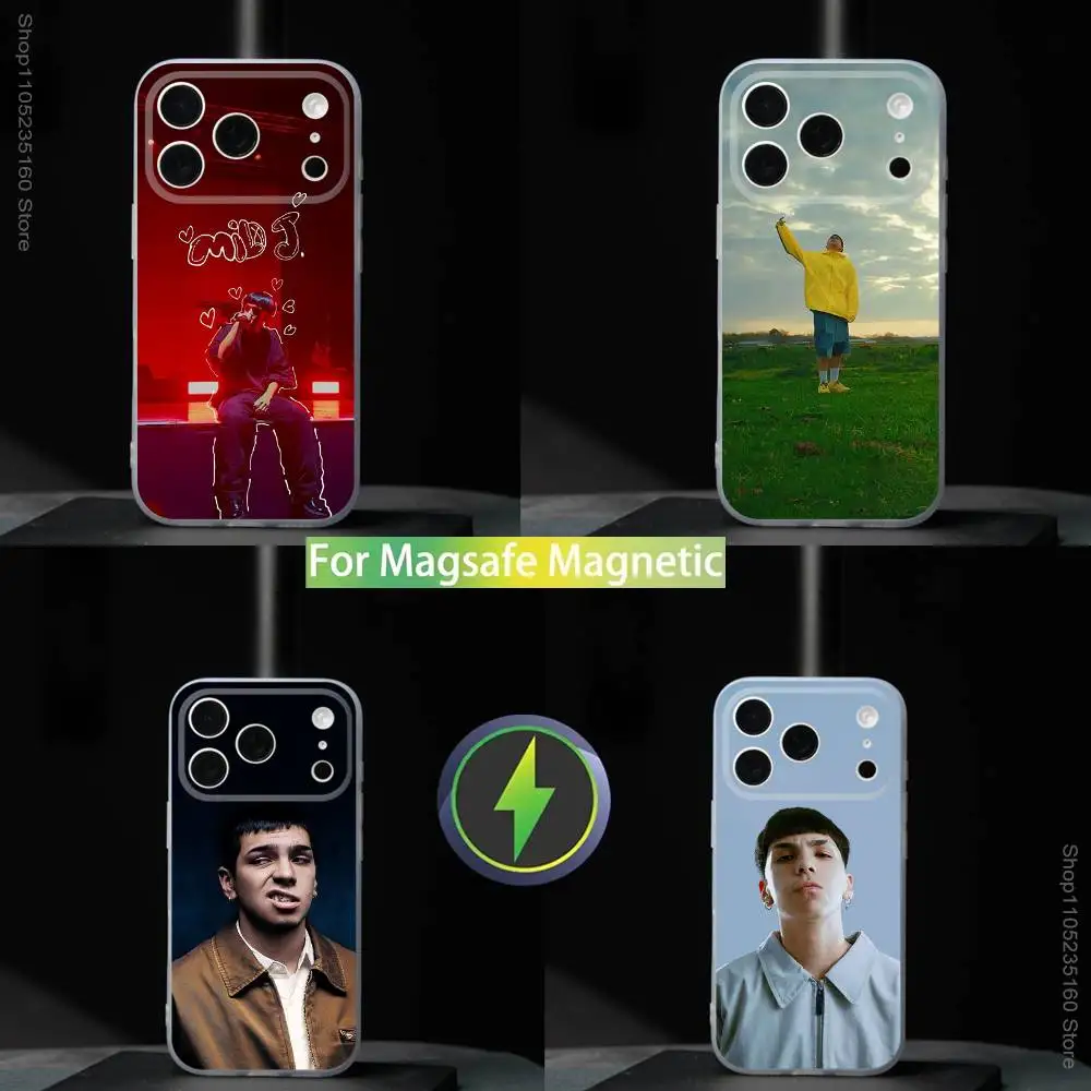 

Singer M-Milo j Cool For iPhone 17,16,15,14,13,12,11,Pro,Max,Plus,Mini,SE4,E Magnetic For Magsafe Wireless Phone Case