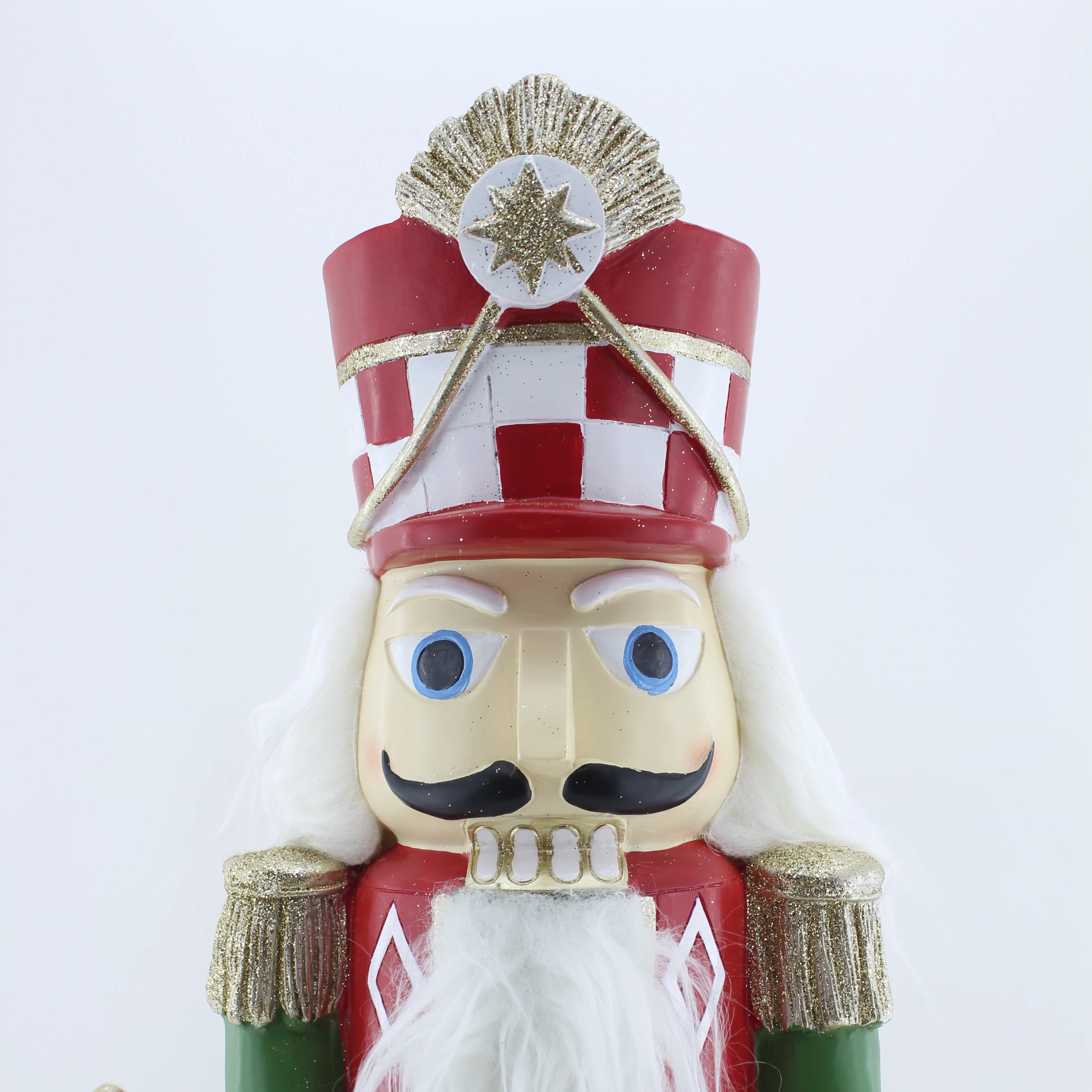 El Cascanueces decoración navideña hecho a mano soldado personalizado artesanía de resina precio al por mayor de madera barato interior al aire libre EE. UU.