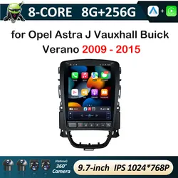 Wireless Carplay for Opel Astra J Vauxhall Buick Verano 2009 2010 2012 2013 2014 - 2015 GPS Navigation IPS Touch Screen No 2 din