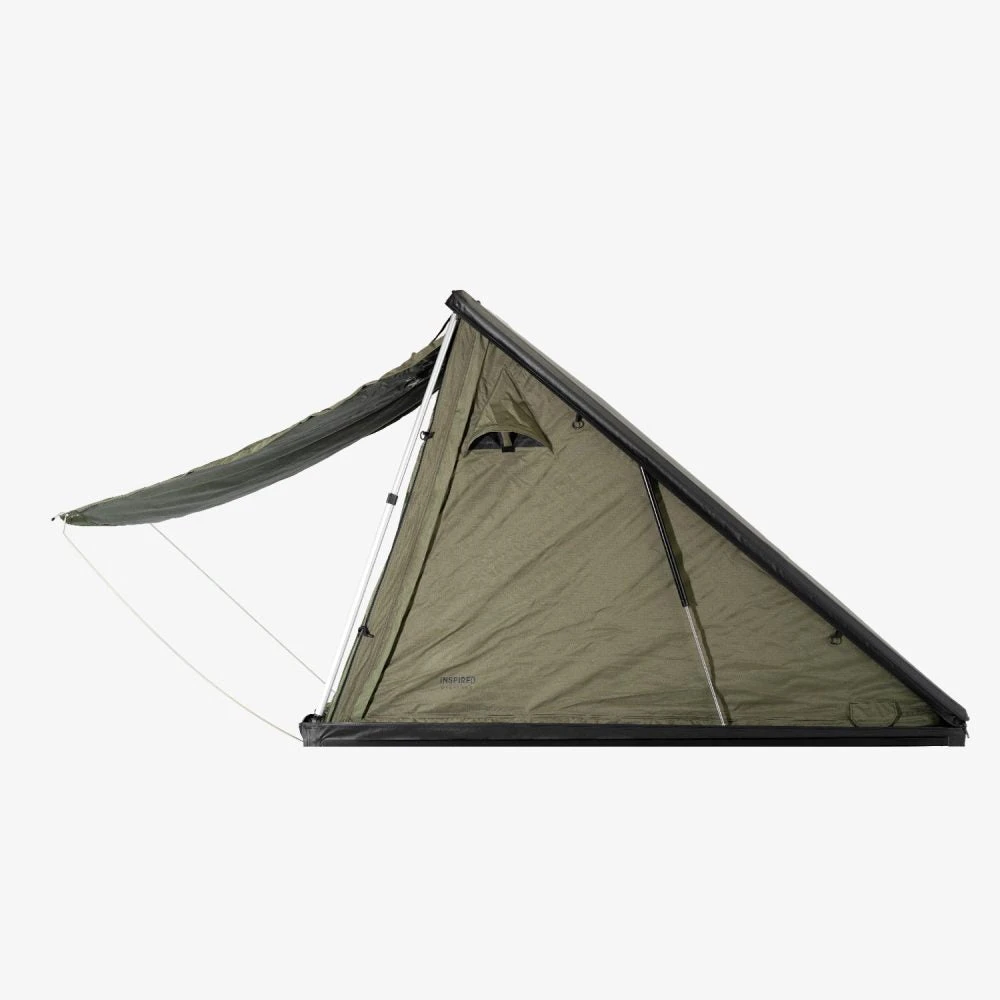 New Arrival Ultralight 2 Person Rooftop Tent All-Weather Waterproof Softshell Car Roof Tent for Pickup Truck SUV with Ladder 6