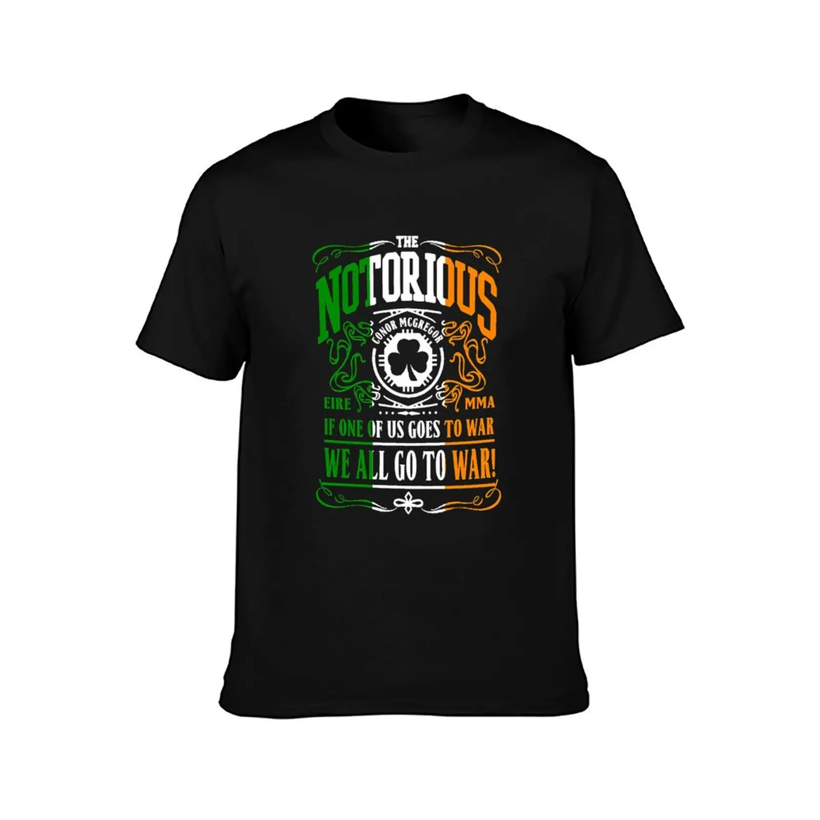 cool conor words T-Shirt Basic Solid Color Casual Tee Shirt T-Shirt
