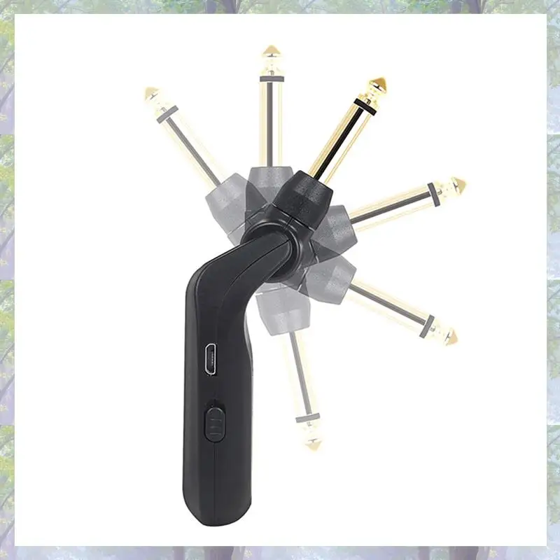 A9II Guitar Transmissor Receptor Sistema Amplificador Kit Recarregável Para Guitarra Elétrica Baixo