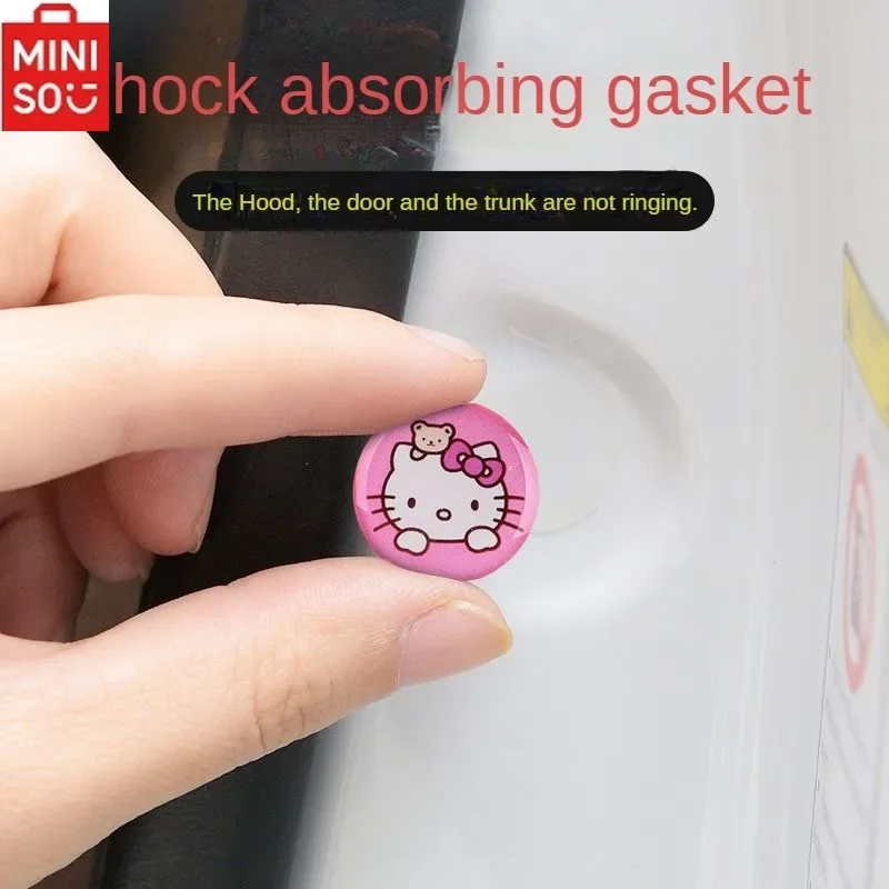 

MINISO HelloKitty Car Multifunctional Shock-absorbing Gasket Sticker Shock-proof Buffer Anti-collision Sound Insulation Sticker