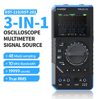 FNIRSI DST-210 3-in-1 Digital Oscilloscope Multimeter 19999 Counts 10MHz 48Msps Portable Automotive Oscilloscope Electrical Tool