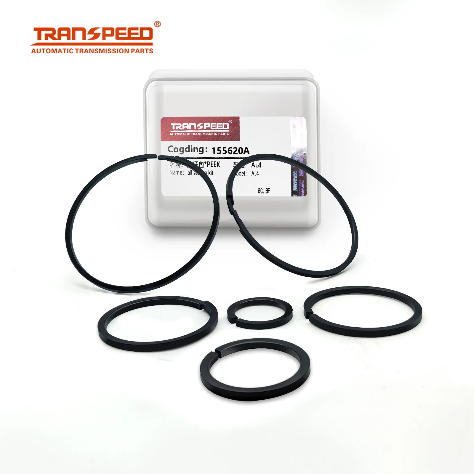 

TRANSPEED 6PCS/Set DPO AL4 Transmission Oring Kit Oil Sealing Rings Kits For Peugeot 307 206 207 306 406 Citroen Renault