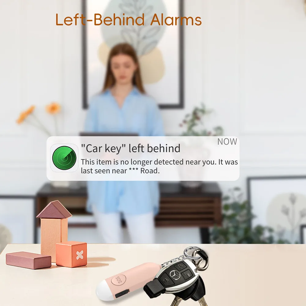 الدفاع عن النفس إنذار ضد الذئب العلامة الذكية لتحديد المواقع المقتفي قابلة للشحن ثنائي الوضع إنذار النساء أطفال الأطفال الأمن حماية المفاتيح #2