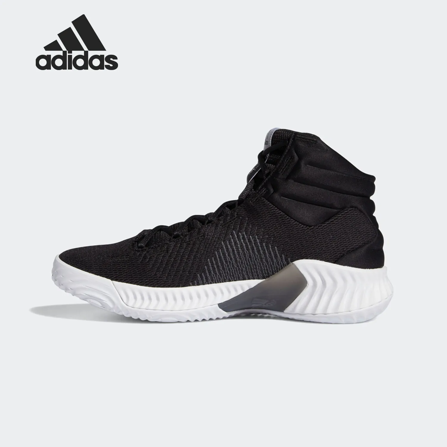 Adidas genuine Pro Bounce men's mid top cushioned sports basketball shoes FW5746 view 2