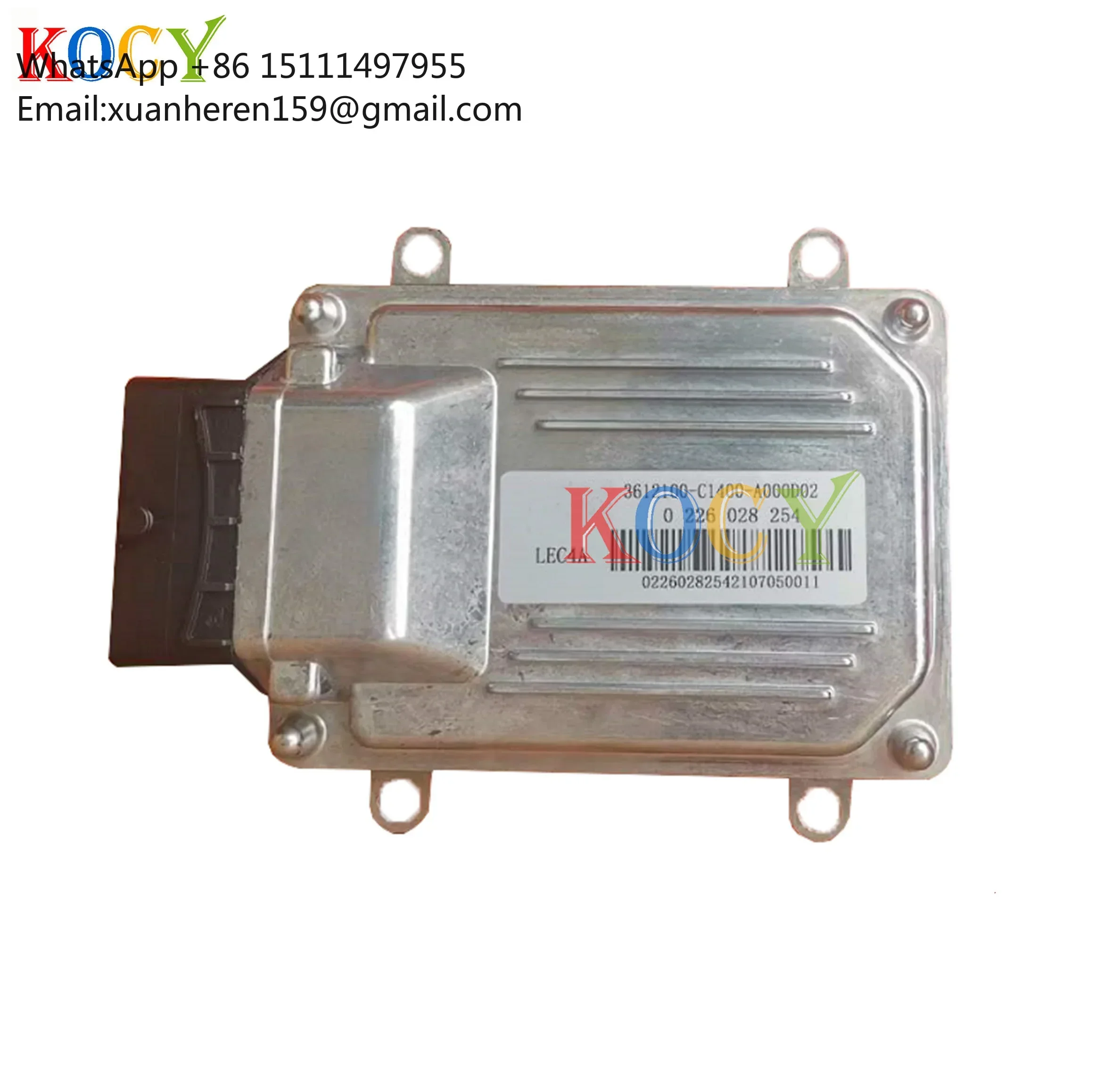 

Блок управления двигателем (ECU/ECM) 3612100-C1400-A000D02 0 226 028 254 (0226028254) для автобуса JINBEI HAISE