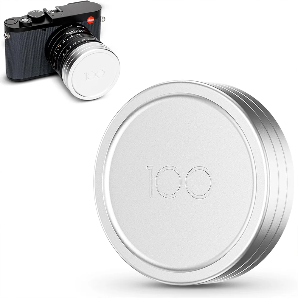 JJC Lens Cap for Leica Q3 43 Q3 Q2 Shutter Button Hot Shoe Cover Limited Edition for Leica 100th Anniversary Camera Accessories
