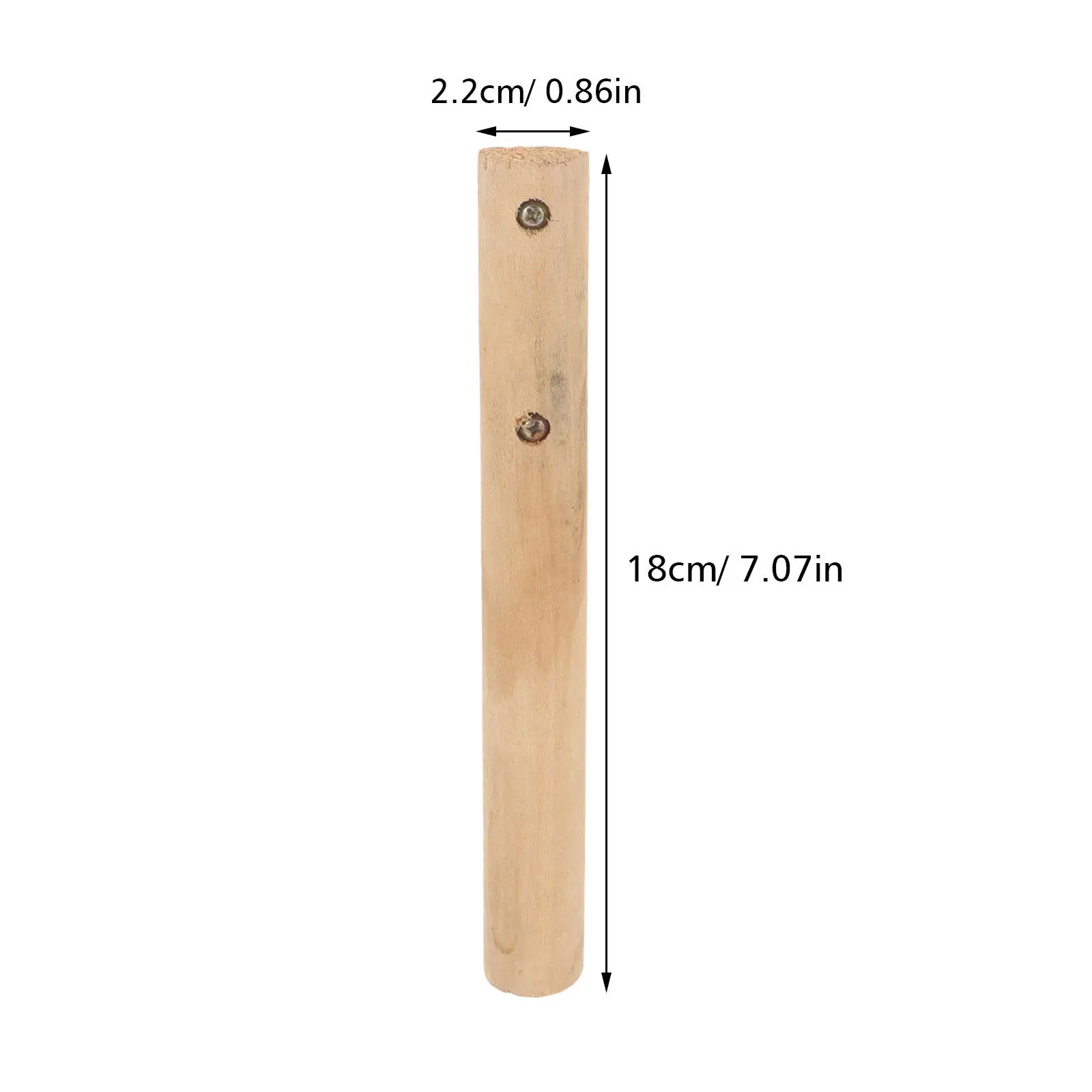 Wooden Welding Handle Stable Comfortable Grip for Welders Welding Face Mask Replacement Part Welder Mask Grip