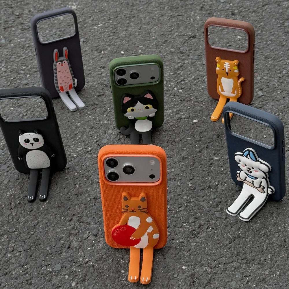 

Cartoon Cute Animal Sticky Holder with Adhesive Backing Sticky Hanging Universal Phone Stand suit for Variety Phone Case Holder