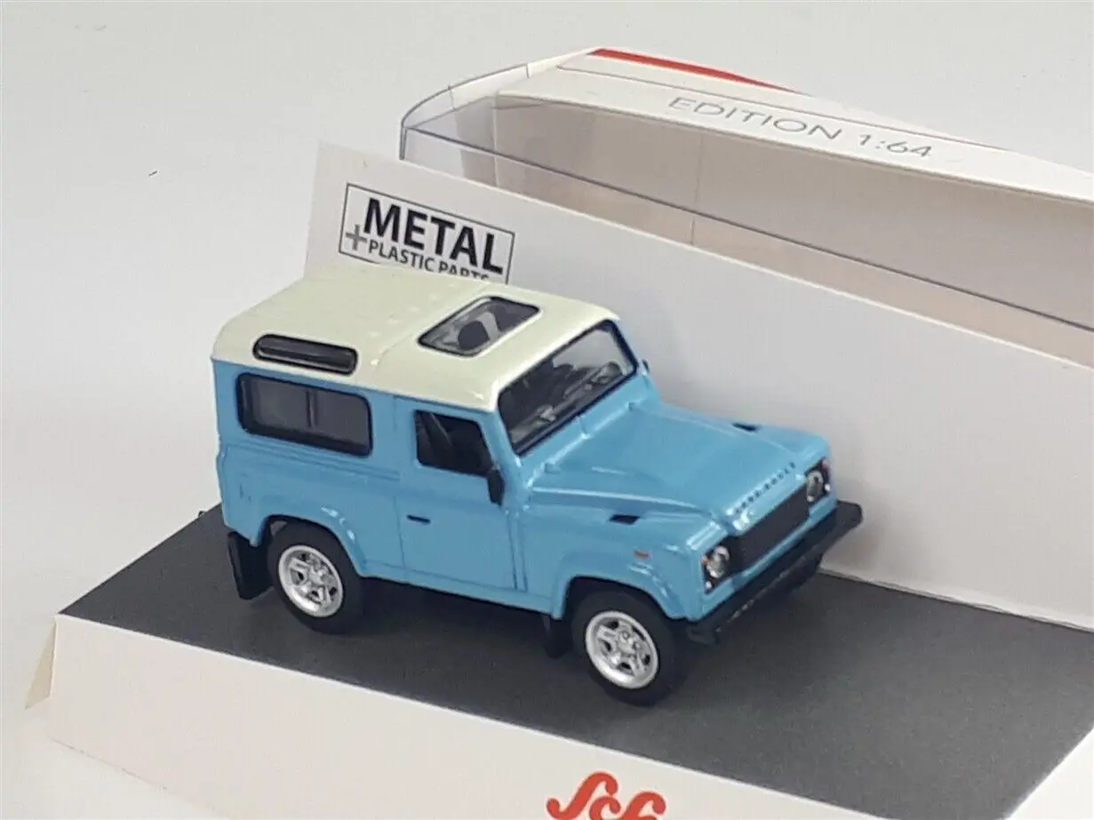 

Defender Light Blue - 1/64 - SCHUCO DieCast Model Car Collection Limited Edition Hobby Toys