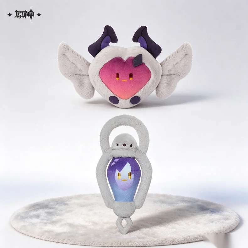 [Authentic] Fuzzy Companions SeriesPlush Charms Filins Dulin Genshin Impact Anime Cosplay PendantsBackpack CharmsChristmas Gifts