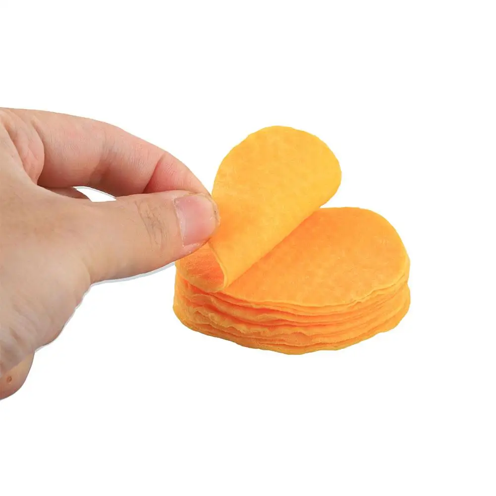 EELHOE 40pcs Turmeric Kojic Acid Cleansing Pads Exfoliating Pads Facial Sponges For Cleansing And Exfoliating Removing Dead Skin