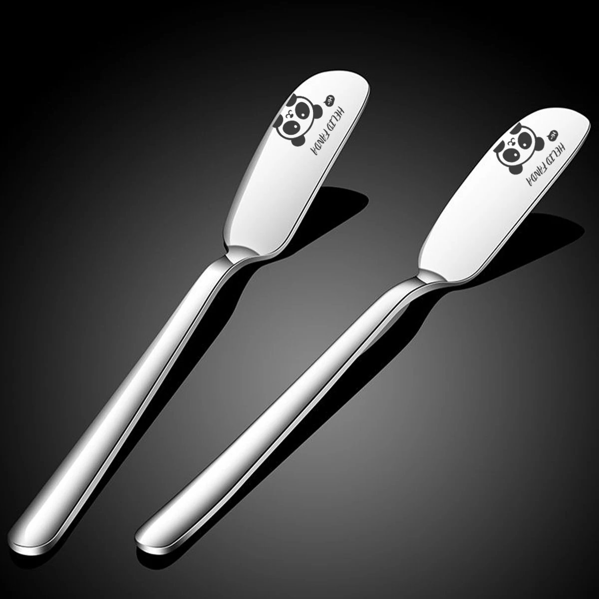 WORTHBUY 2/4 Uds cuchillo para mantequilla y queso cuchillo para mermelada de acero inoxidable 304 mango largo cortador de queso crema esparcidor utensilios de cocina