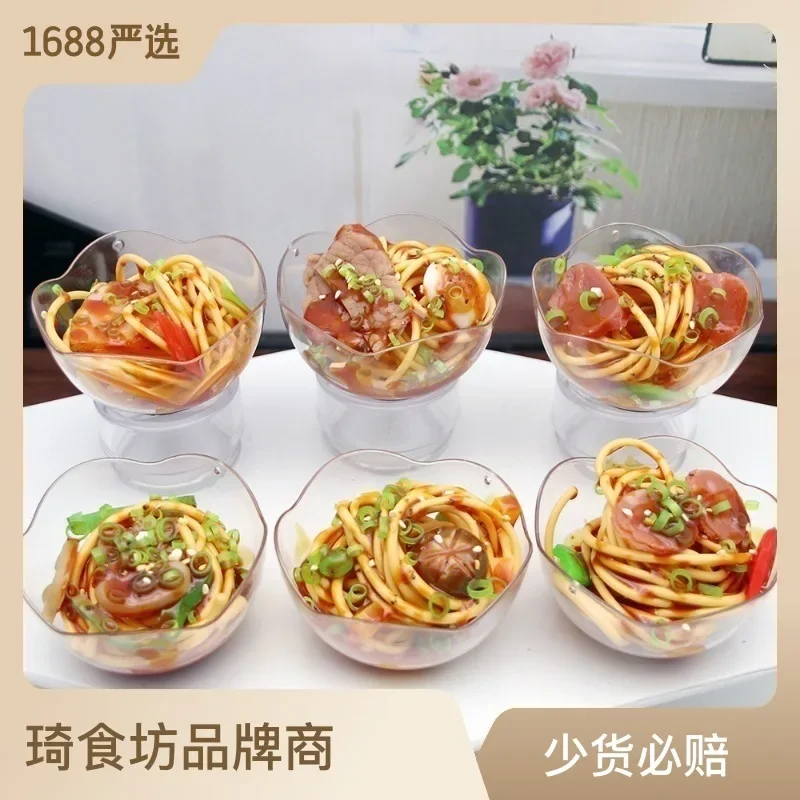 Artificial Pasta With Bowl Refrigerator Magnets For Photoprops Shop Decor