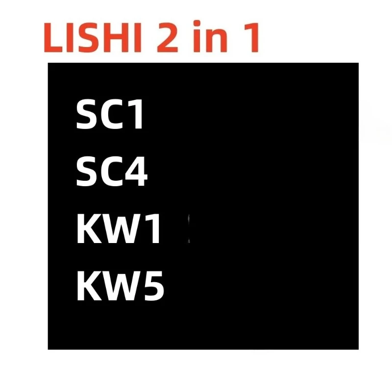 

1/2PCS Lishi 2 in 1 Tool SC4 SS001 SS002 PRO KW1 KW5 SC1 Locksmith Tools for Home Door Civil Locks Locksmith Master Key Ganzua