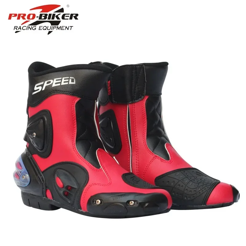 

Motorcyclist Boots Waterproof Anti-fall Wear Resistant Racing Shoes Four Seasons Breathable Motorcycle Shoes Rider Equipment