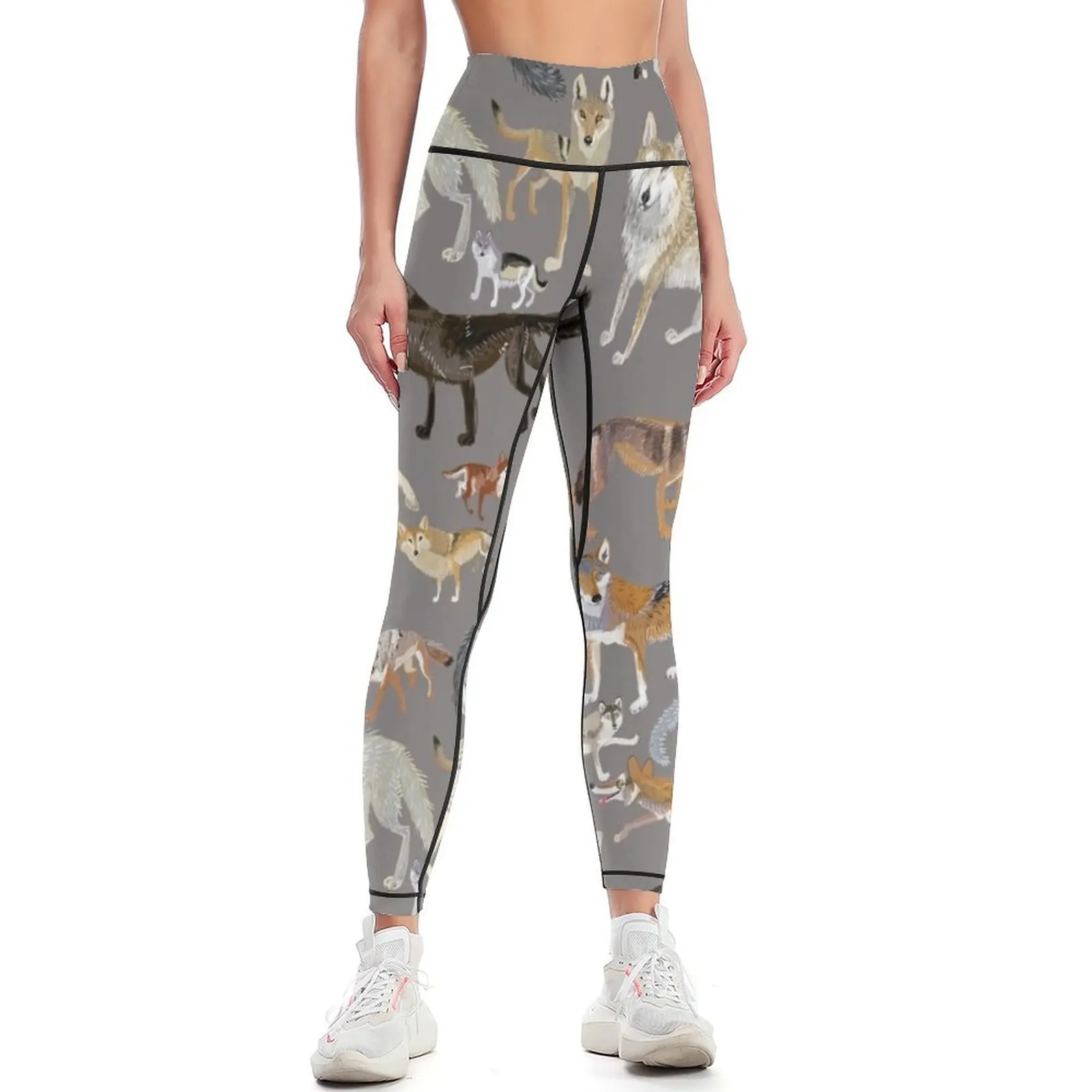 

Wolves of the world (Poster) Leggings Women's push up Women's gym sports for push up Jogger pants Womens Leggings