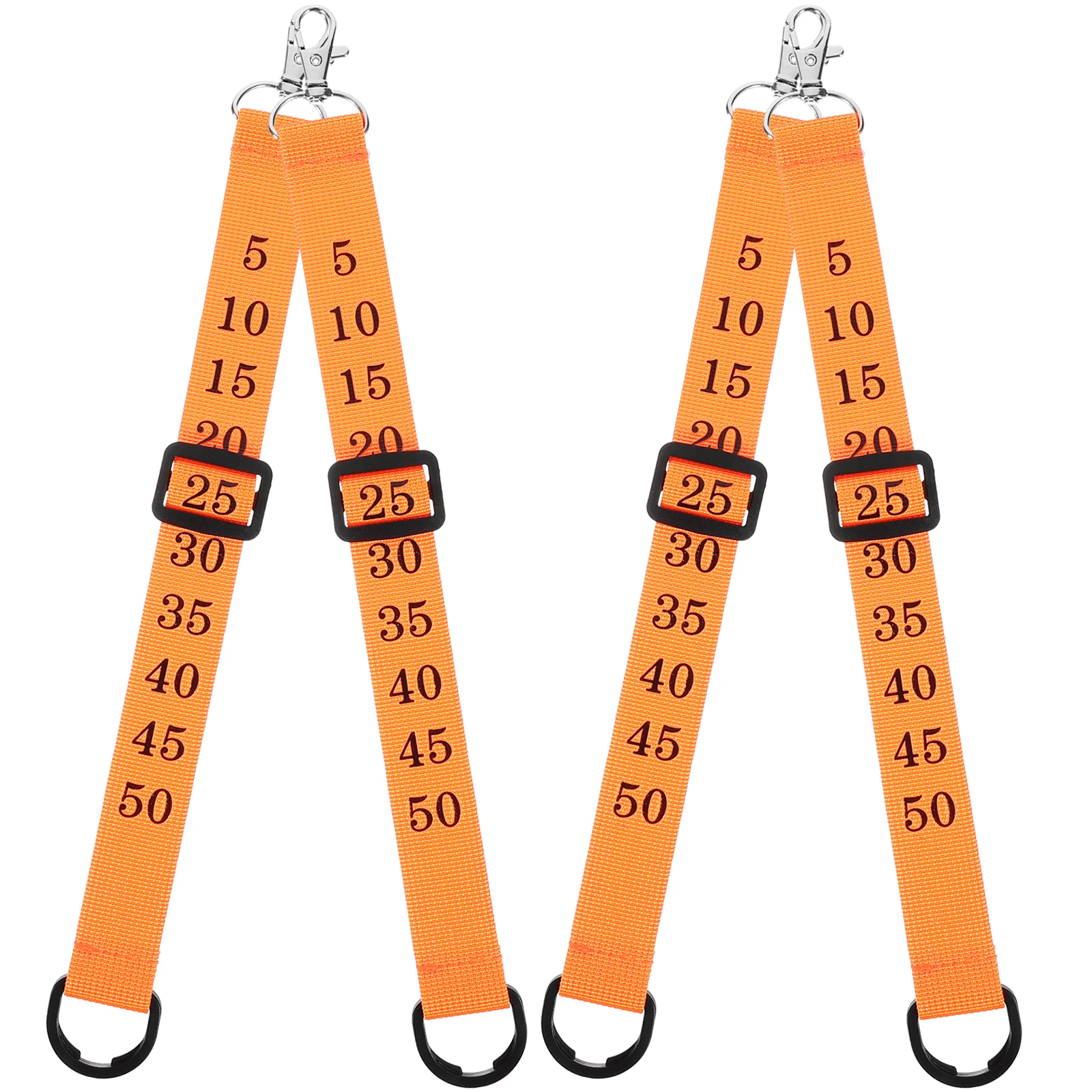 

4 Pcs Clips Referee Number Football Gear Chain Clip Durable Nylon Football Accessories Numbered Band Gear For Matches