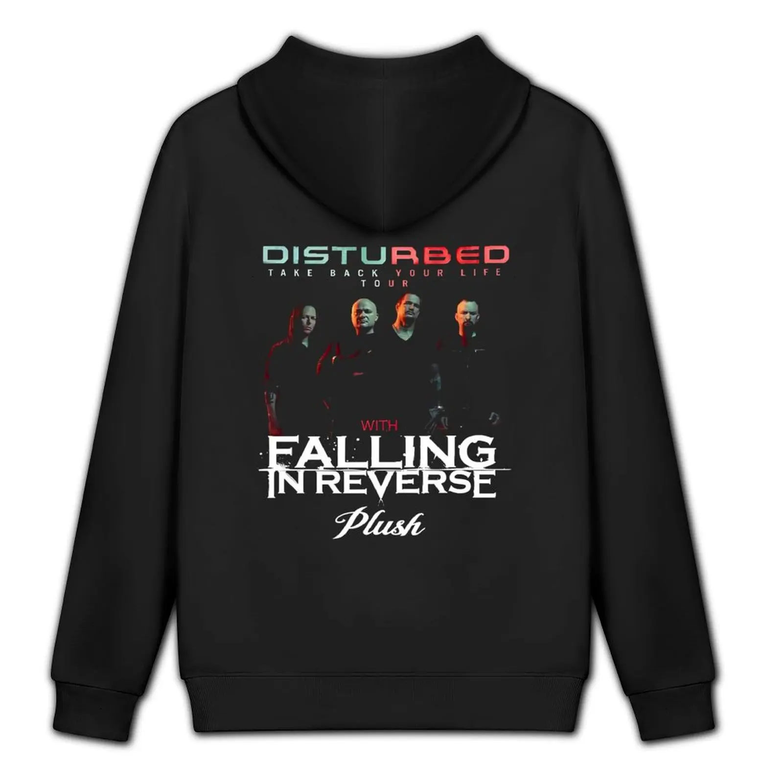 قميص جولة 2024 المزعج برسومات، قميص مزعج Take Back Your Life Tour 2024 قميص بقلنسوة للخريف ياباني بقلنسوة