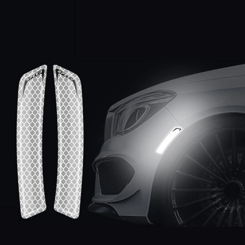 

Светоотражающая предупреждающая наклейка на колесо внедорожника, водонепроницаемая защитная шина, украшение, 2 шт.