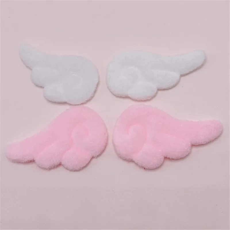 10pcs Plush Wings DIY Handwork Craft Supplies Wedding Birthday Party Decoration Hairpin Material Sewing on Clothing Accessories