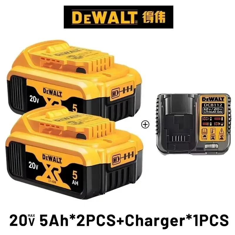 100% Original DeWALT 20V 6000mAh Power Tool Battery DCB206 DCB205 DCB200 DCF887 DCG405 DCD791 DCF922 DCF850 DCD805 Tool Battery image 3