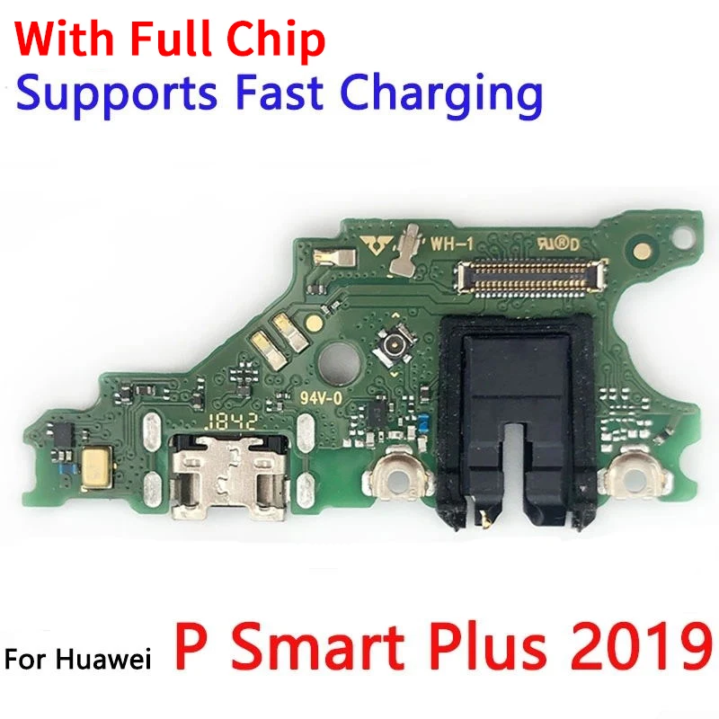جديد لهواوي P Smart 2019 P Smart Plus 2019 P Smart 2021 USB ميناء شاحن موصل هيكلي شحن مجلس الكابلات المرنة مع مايكرو