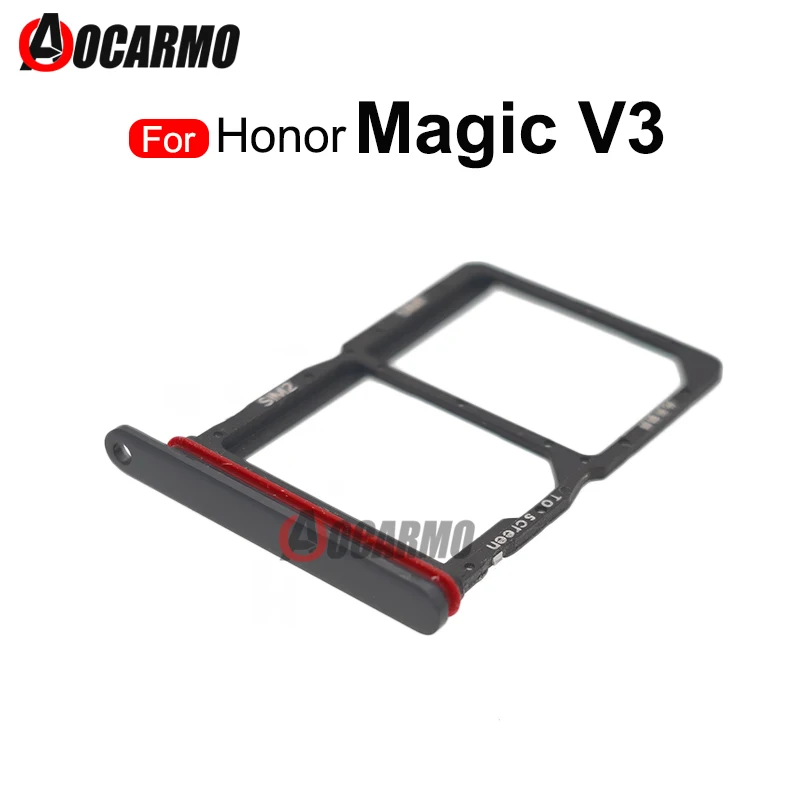 Sim Tray Holder For Huawei Honor Magic V3 SIM Card Tray Slot Holder Adapter Socket Replacement Part