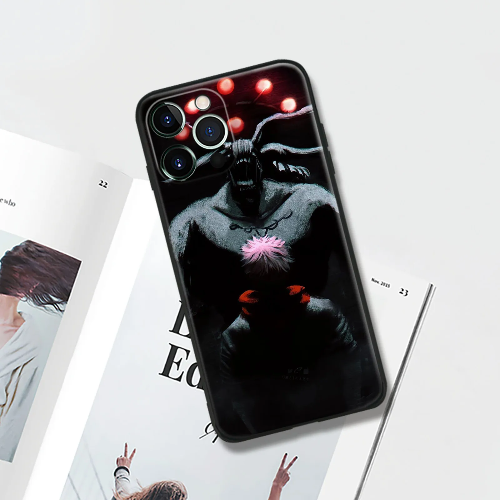 Мягкий силиконовый стеклянный чехол для телефона Sukuna God General Mahoraga для iPhone Se3 7 8 14 15 Plus Xr X XS 12 13 Mini 11 14 15 Pro Max