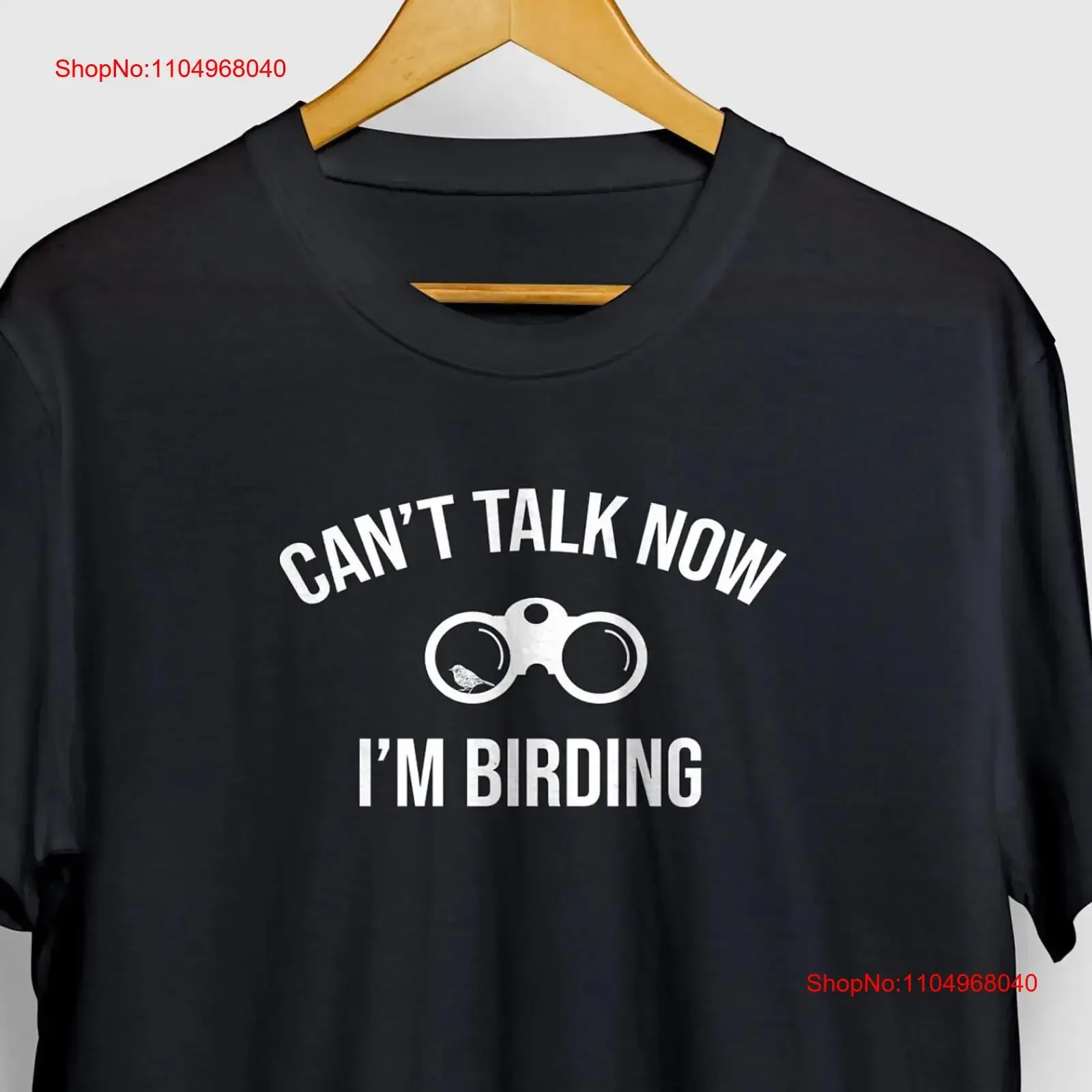 مشاهدة الطيور تي شيرت عشاق الطيور الطالب الذي يذاكر كثيرا لا يتحدث الآن أنا الطيور خمر غسلها مصمم الملابس للجنسين عادية